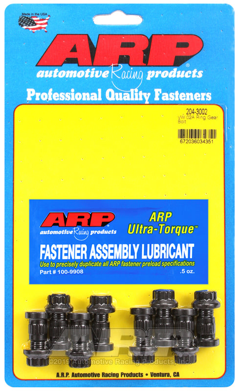ARP VW 02A M10 Ring Gear Bolt Kit